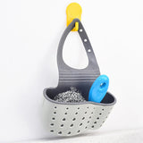 Kitchen Storage Drain Basket Soap Sponge Holder Kitchen Sink Holder Adjustable Sponge Shelf Hanging Drain Basket Kitchen Tools