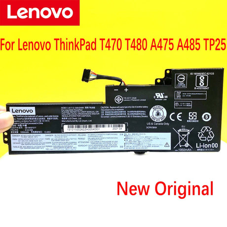 NEW Original Laptop Battery For Lenovo ThinkPad T470 T480 T570 T580 P51S P52S 01AV423 01AV424