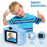 Cute Kids Mini Digital Photo 1080P Video Camera 2.0 Inch HD Screen Small Toy Camcorder Videocamera Micro Cam Children Best Gift