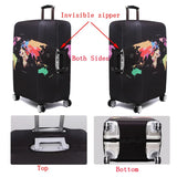 Thick Elastic Geometric Luggage Protective Cover Fashion Trolley Case For Suitcase Cover Baggage Travel Bag Cases 273