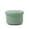 Baby Silicone Feeidng Solid Food Storage Box Kitchen Bento Round Bowl Microwave Heating Dishes Plates Children's Tableware