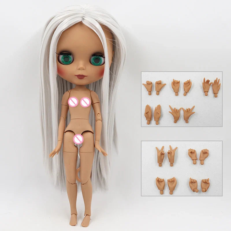 ICY DBS Blyth Doll 1/6 BJD Toy Joint Body Special Offer Lower Price DIY Girls Gift 30cm Anime Doll Random Eyes Colors