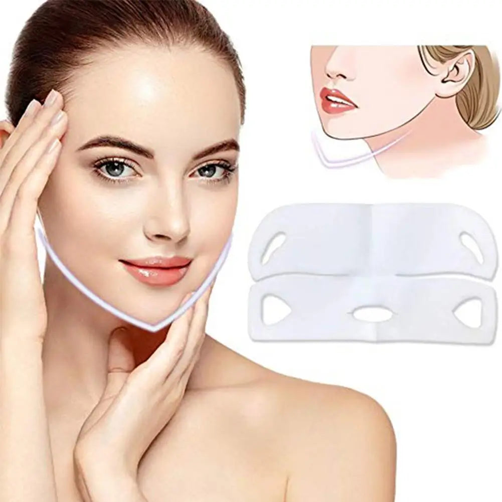 2-20pcs Face Lifting Mask V Shape Slimming Mask Double Chin Reduce Lift Bandage Facial Line Wrinkle Remover Skin Care Tool