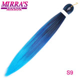 Braiding Hair Extensions Synthetic Hair for Braids Ombre Pre Stretched Jumbo Braids Hair Hot Water Setting Braid Mirra's Mirror