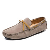 Suede Loafers Men Big Size 48 47 Boat Shoes Slip On Mocasines Hombre Handmade Lazy Shoes Driving Moccasins Casual Office Flats