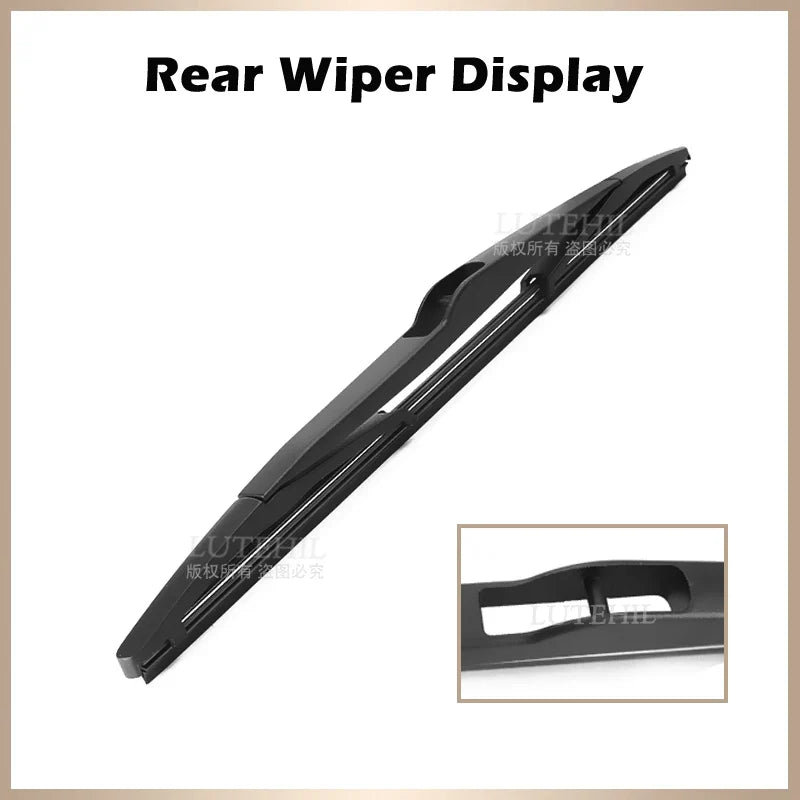 Wiper Front Rear Wiper Blades Set For Peugeot 207 Hatchback 2006 - Windshield Windscreen Front Rear Window 26"+17"+16"