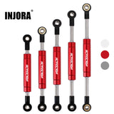 INJORA 1PCS 72-102mm Adjustable Servo Steering Link for 1/10 RC Car Crawler Axial SCX10 TRX4 Redcat GEN8 Upgrade Parts