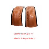 Baby Leather Bumper Covers For Mamas & Papas urbo 2 Stroller Pram Handle Sleeve Case Armrest Protective Cover Bar Accessories