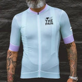 Love The Pain Cycling Jersey Mans Clothes Mountain Uniforme Bicycle Cycle Breatha Sports Shirts Clothing Maillot Ciclismo Hombre