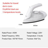 DMWD HandHeld Garment Steamer mini Clothes Steam Iron Portable Electric brush Facial Steamer Dry cleaning Ironing machine travel