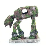 Autobot Robot Dog Shape Aquarium Landscape Decorations Simulation Fish Tank Ornaments Resin Crafts Eco-friendly Pet