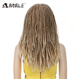 Noble Braided Wig for Women Crochet Twist Hair Wig Twists Crochet Wig Synthetic Lace Wig with Baby Hair Synthetic Lace Wig