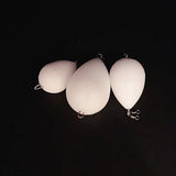 NEWS 5pcs egg float upward  White bobber float fishing floatHelp Thrower Long-distance Casting Bait