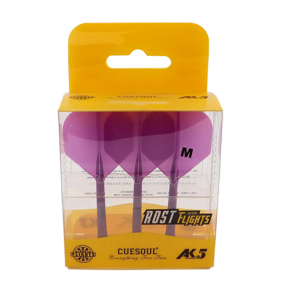 CUESOUL Integrated Dart Shaft and Flights Standard Shape M-28mm