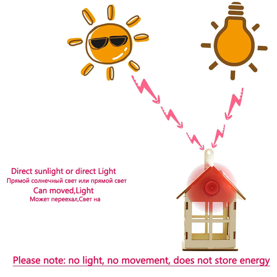 Solar Toy for Boy Windmill Science Toy DIY Physics Educational Kit for Kid Model Solar Power Technology Experiment Stem Kit Gift