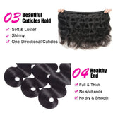 Body Wave Bundles Remy Hair 1 3 4 Bundles Weave Peruvian Hair 28 30 34 40 Inch Bundles Virgin Hair Natural Color Hair Bundles