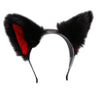 Women Anime Furry Animal Kitty Cat Ears Headband Kawaii Lolita Maid Hair Hoop Halloween Cosplay Party Fancy Headwear