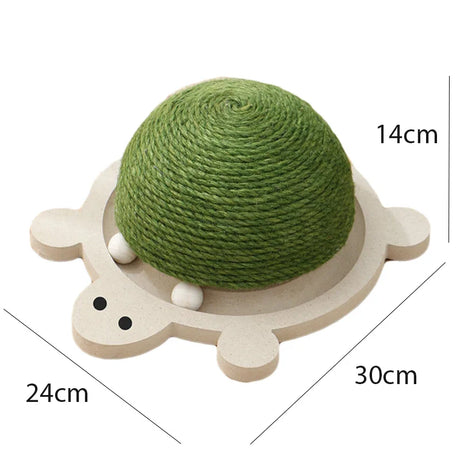 Sisal Cat Scratcher Board Mat Durable Ball Toys For Cats Scratching Accessories Cat Scraper Toy Wood Claw Sharpener Pet Supplies