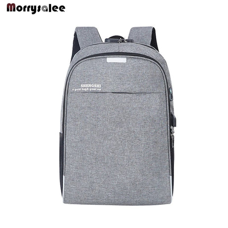 Laptop Backpack USB Charging 15.6 inch Anti Theft Women Men School Bags For Student  High Quality  Men's Bag mochila de viaje