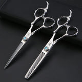 Haircut scissors set for men Professional Barber shop Hairdressing scissors Thinning styling tool 6 Inch Hair Cutting scissors