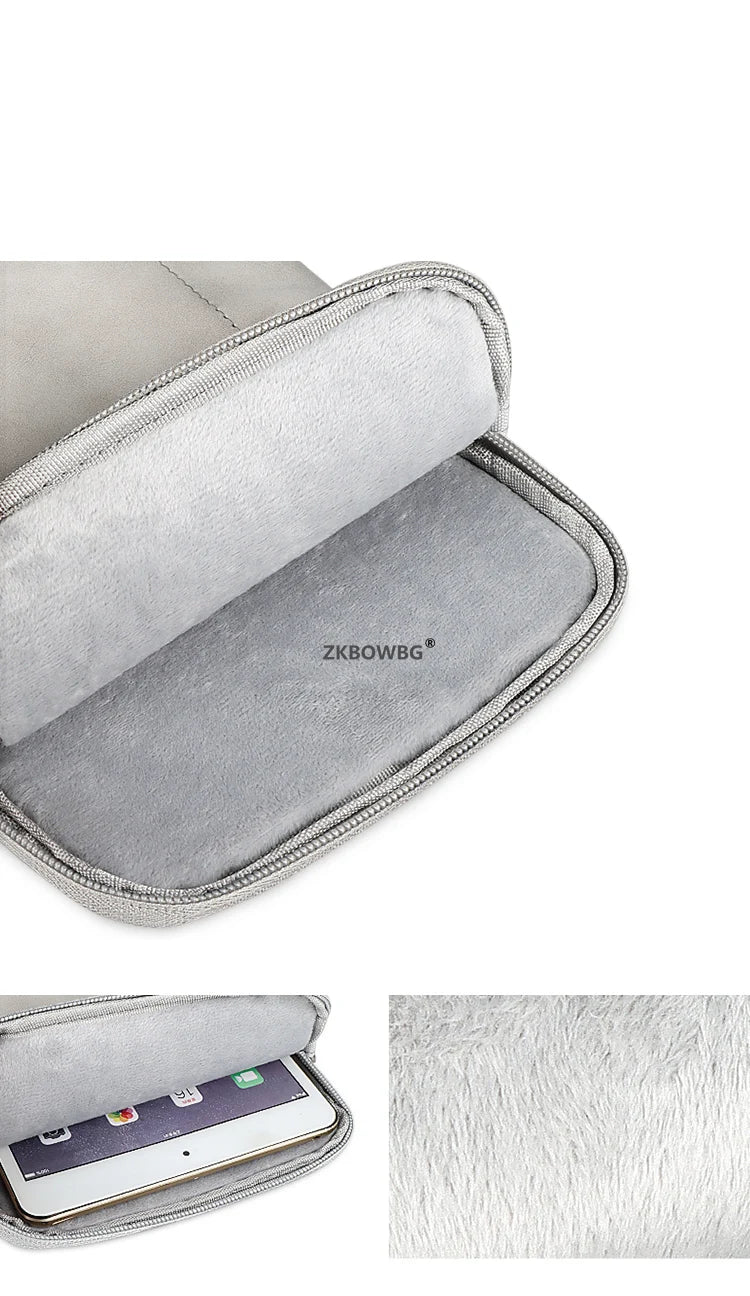 Cover For Onyx BOOX Nova Air Pro 2 3 Color 7.8" E-Book BOOX Nova Air S 7.8" Tablet Sleeve Soft Zipper Pouch Bag Universal Case