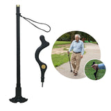 Portable Walking Cane Walking Stick with Handle Heavy Duty Aluminum Alloy