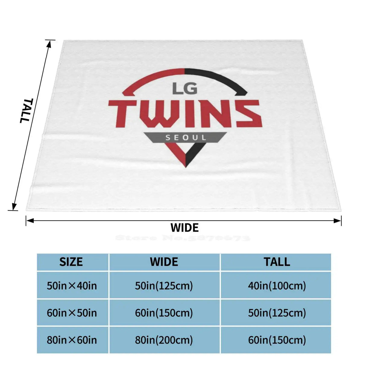 Untitled Super Warm Soft Blankets Throw On Sofa / Bed / Travel Lg Twins Seoul Hanwha Kbo Lg Twins Kia Tigers Kiwoom Heroes Lotte