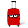 Funny Expression Luggage Cover Travel Elastic Dust Cover Protective Cover 18-32 Inches Luggage Case Suitcase Cover