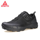 HUMTTO Brand Shoes for Men Breathable Work Walking Mens Sneakers 2021 Luxury Designer Fashion Black Non-leather Casual Shoes Man