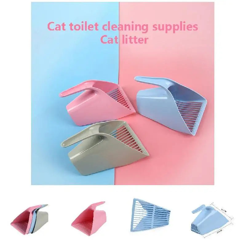 1 Pcs Cat Litter Shovel Pet Cleaning Tool Plastic Scoop Cat Sand Toilet Cleaning xqmg Litter Housebreaking Cat Supplies Products