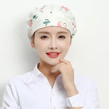 Cute Elastic Kitchen work Hats Restaurant Breathable chefs hat Hotel Cooking Accessories Cap Women Dust proof housework Hat Men