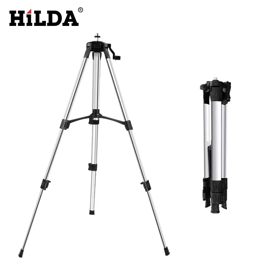 HILDA Laser Level Tripod Adjustable Height Thicken Aluminum Tripod Stand For Self Leveling 1.2M/1.5M/3M Tripod