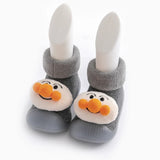 baby sock shoes for winter thick cotton animal styles cute baby floor shoes anti-slip first walkers 0-3 years Christmas gifts