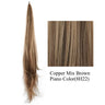 Soowee Long Synthetic Hair Extension Blonde Wrap Pony Tail Flexible Hair Ponytails Hairpieces