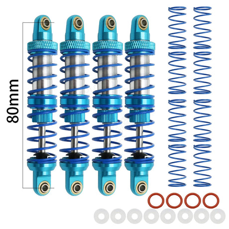 Metal 70mm 80mm 90mm 100mm 110mm 120mm Shock Absorber Oil Damper for 1/10 RC Crawler Car Axial SCX10  AXI03007 RBX10 D90 TRX4