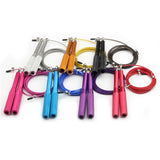 New Gym Exerciser Skipping Rope Fitness Jump ropes crossfit Heavy Steel Wire Speed Jump Rope For Boxing MMA Training Equipment