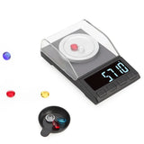 0.001g Precision Electronic Scales 100g/50g/20g Digital Weighing Gem Jewelry Diamond Scale Portable Lab Weight Milligram Scale