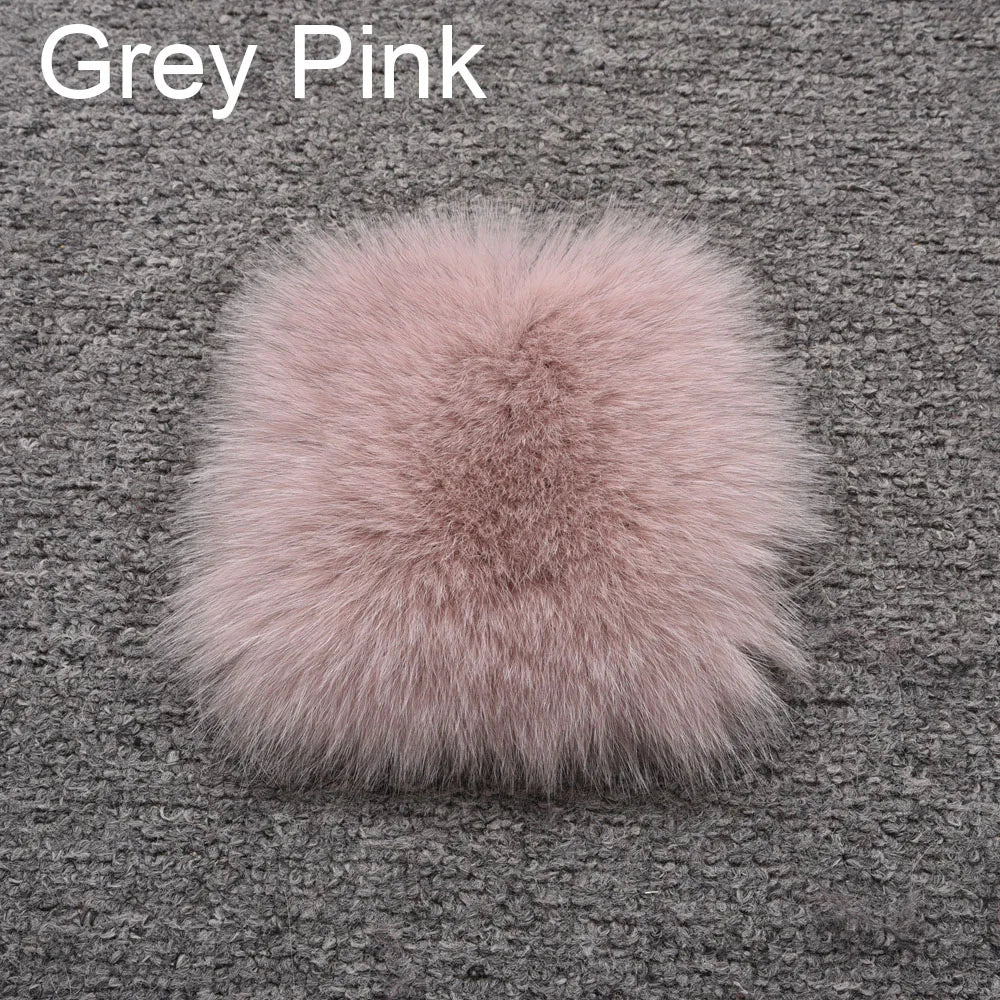 Winter Fashion Elastic Headband Fox Fur Headwear Racccoon Fur Women's Fluffy Real Fur Band S8300