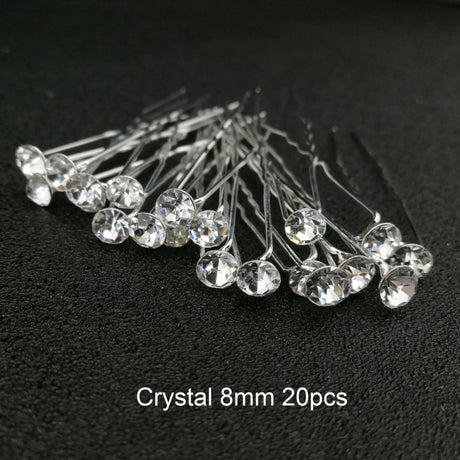 Fashion Metal U Shape Pearl Hairpin Clips Wedding Bridal Updo Ornaments Ancient Costume Modeling Hair Jewelry Accessories Gifts