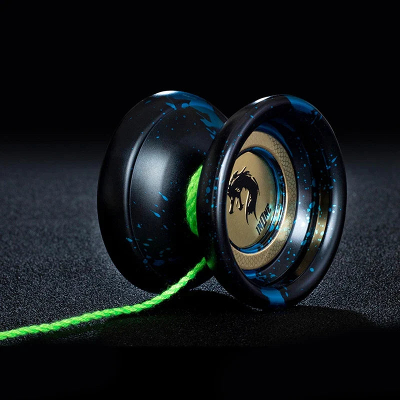 Professional Butterfly Yoyo Alloy Responsive Yoyo 10 Ball Bearing Yoyo For Advanced Player With 10 Strings