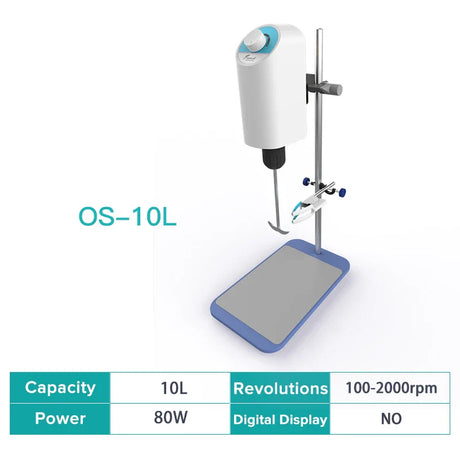 JOANLAB Official Store Laboratory Stirrer Electric Stirrer Digital Display Overhead Stirrer Lab Mixer Lab Equipment 110V To 220V