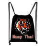 Martial Art Judo / Muay Thai / Karate /Jujitsu Drawstring Bag Boys Girls Backpack Men Travel Bag Women Storage Bags Kids Bookbag