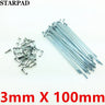 36pcs Motorcycle Accessories Spokes Wire about 20 Cm In Diameter 3 Mm Universal Electric Vehicle Parts Bicycle Spokes