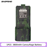 Baofeng BL-5 Battery for Walkie Talkie, Two Way Radio Accessories, Original, Optional, 1800 mAh, 3800mAh, UV-5R, UV5RE, UV5RA