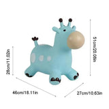 Inpany Bouncy Giraffe Hopper Inflatable Jumping Giraffe Bouncing Animal Toys K1MA