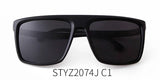 Classic Black Male Frame Polarized  Sunglasses 2021 Brand Designer Travel Square Shades Eyewear Driving Sun Glasses Female UV400