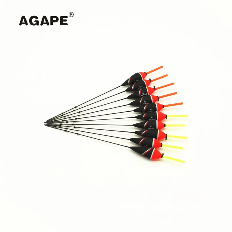 Agape Balsa Pole Carp Floats For Fishing Buoys Stick Catch Bobbers Flotadores Pesca Tackle Accessory 0.5/1.0/1.5/2.0G 201127