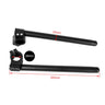 Black Motorcycle Handlebar Racing Adjustable CNC 32 33 35 36 37 39 41 45 48 50 51 MM Clip On Fork Tube Handle Bar For Cafe Racer