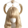 Gorgeous Sun Godmother's Crown Lolita KC Notre Dame Virgin Mary Halo Princess Queen Pope Tiara Headband