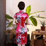 2022 NEW Women Evening Party Dress Traditional Chinese Cheongsam Slim 6XL Dress Sexy Female Vestido Classic Dresses